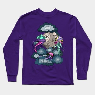 Clouds Jellyfish Long Sleeve T-Shirt